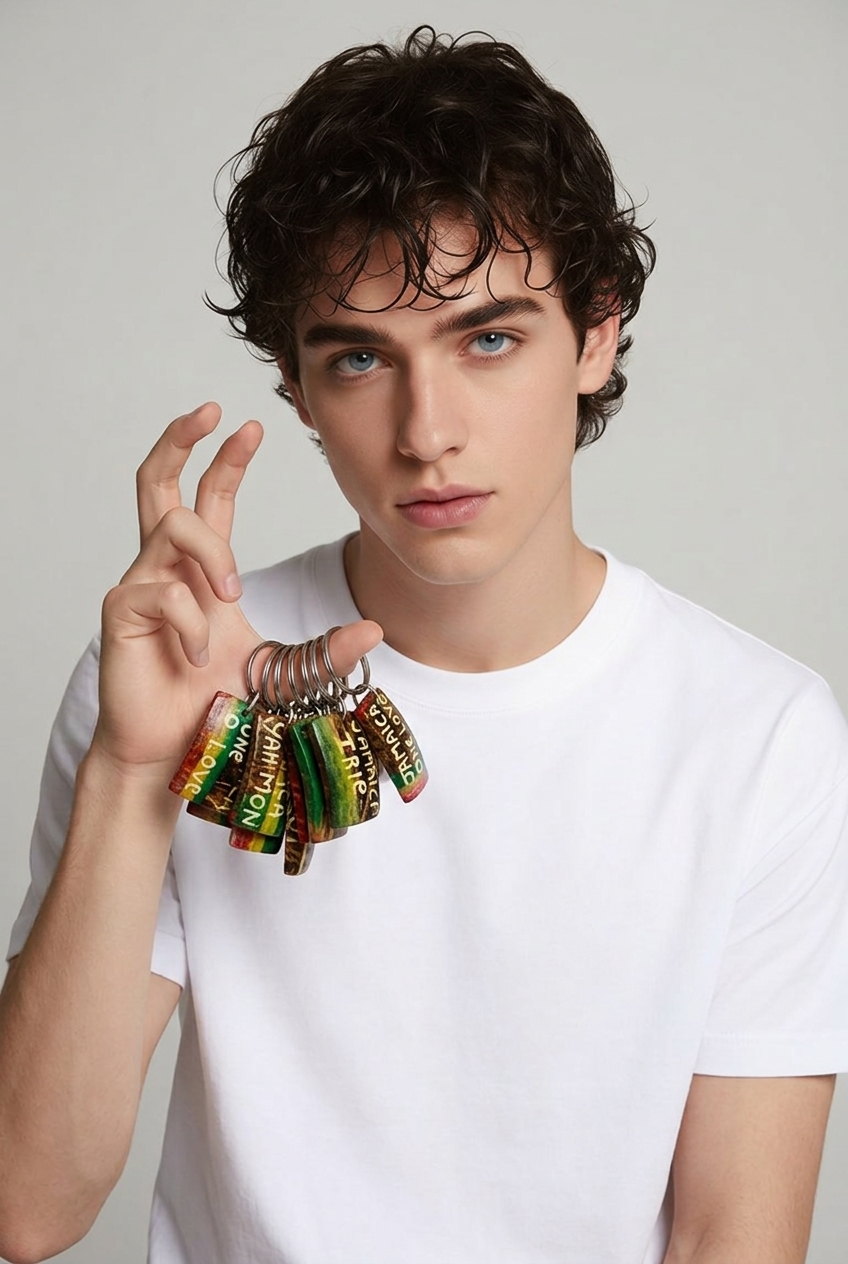 Souvenir>Accessory Keyrings (Coconut Shell)