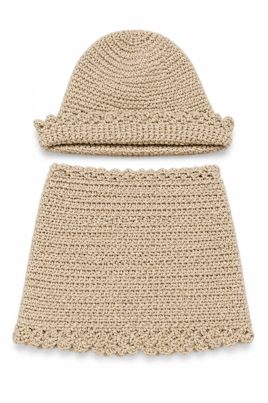 Apparel>Accessories Beenie & Neck Scarf Set