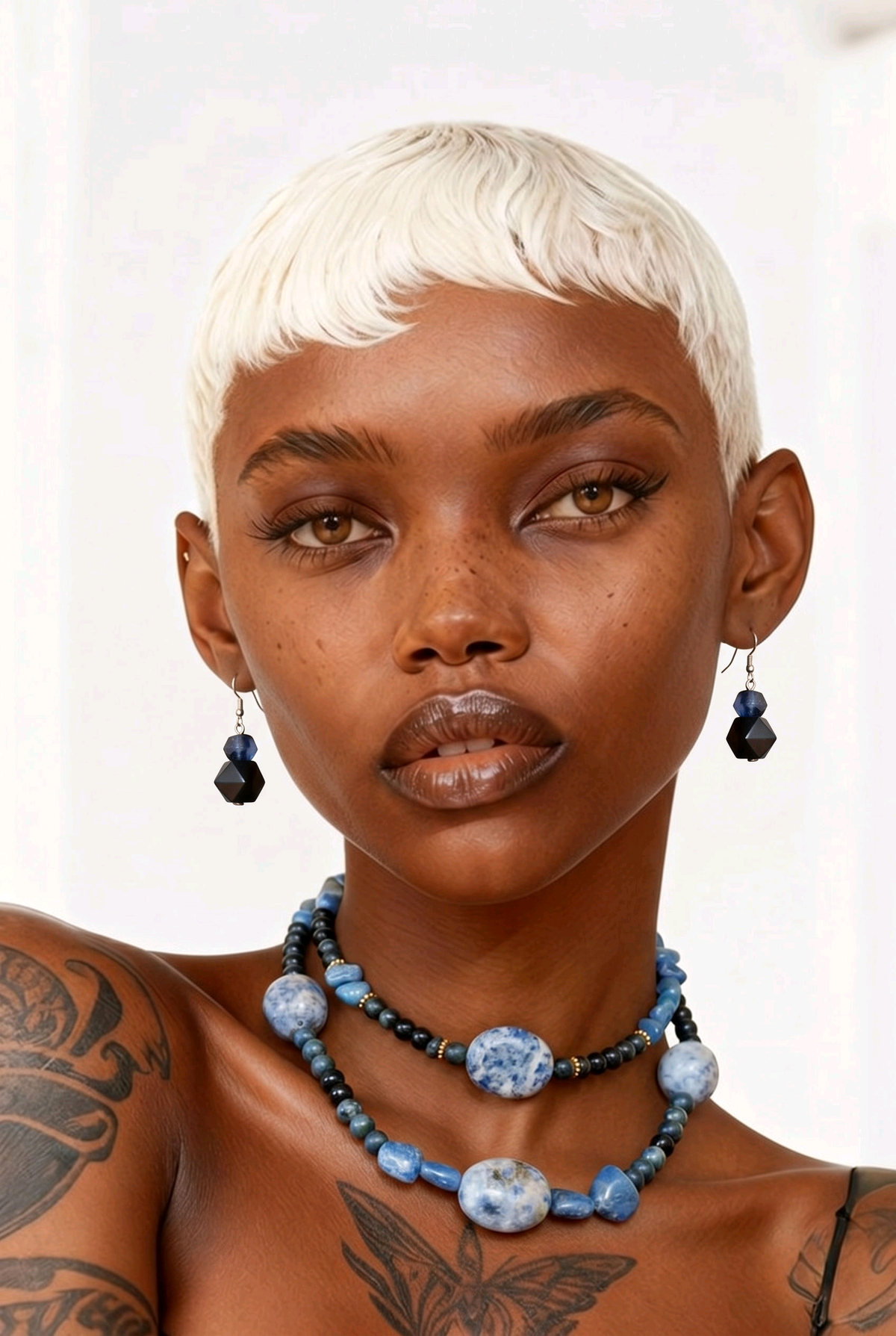 Accessory>Jewelry Necklace & Earring Set