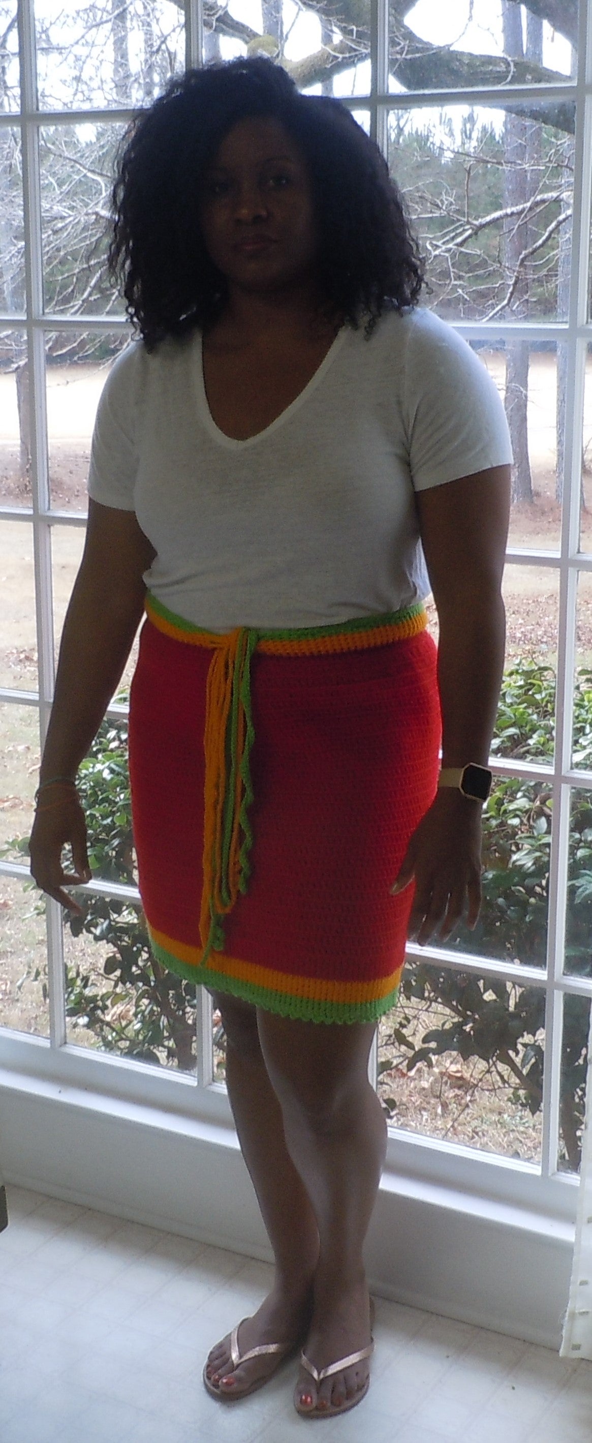 Apparel Corner - Adult Dress Skirt - Red