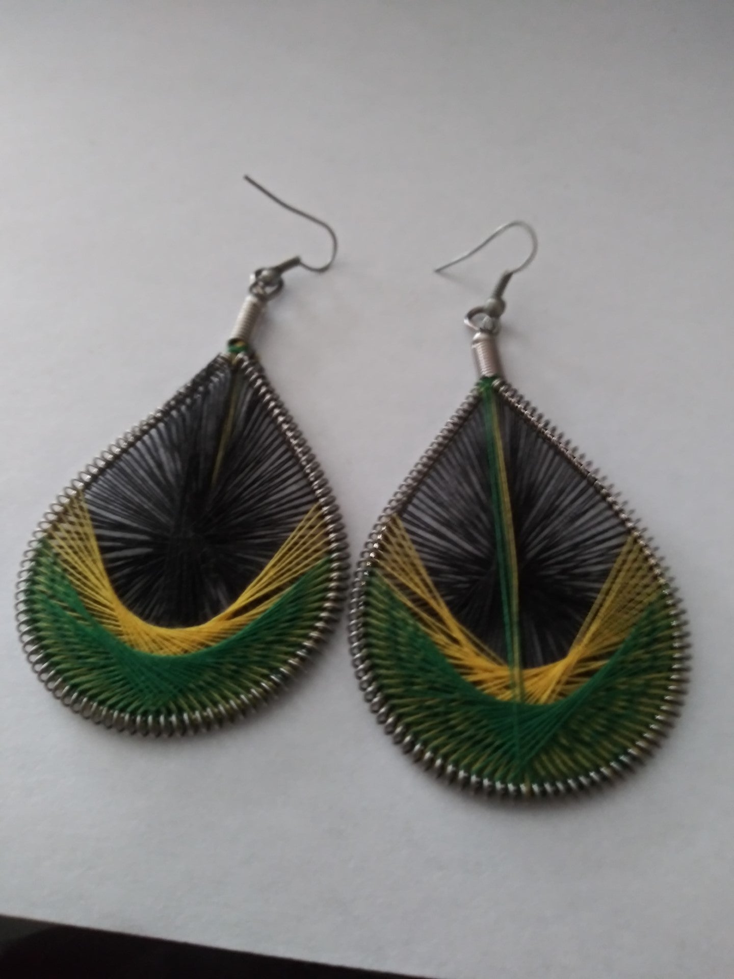 Jamaican Corner - Earrings (Mesh)