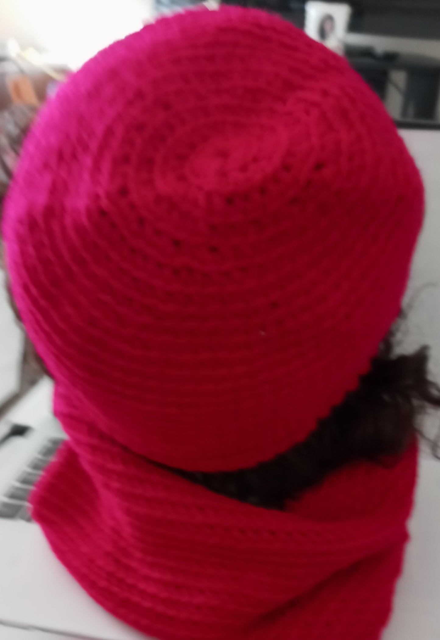 Apparel Accessory Corner - Beenie with Peak and Neck Scarf Set