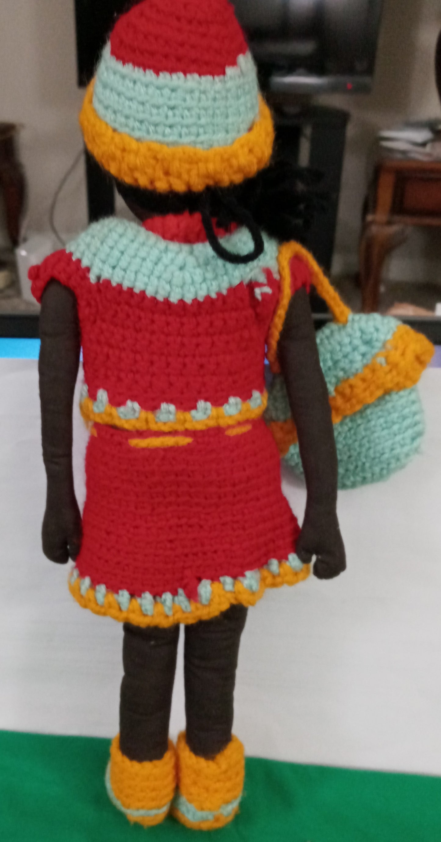 Jamaican Corner - Doll - Stuffed Fabric Doll