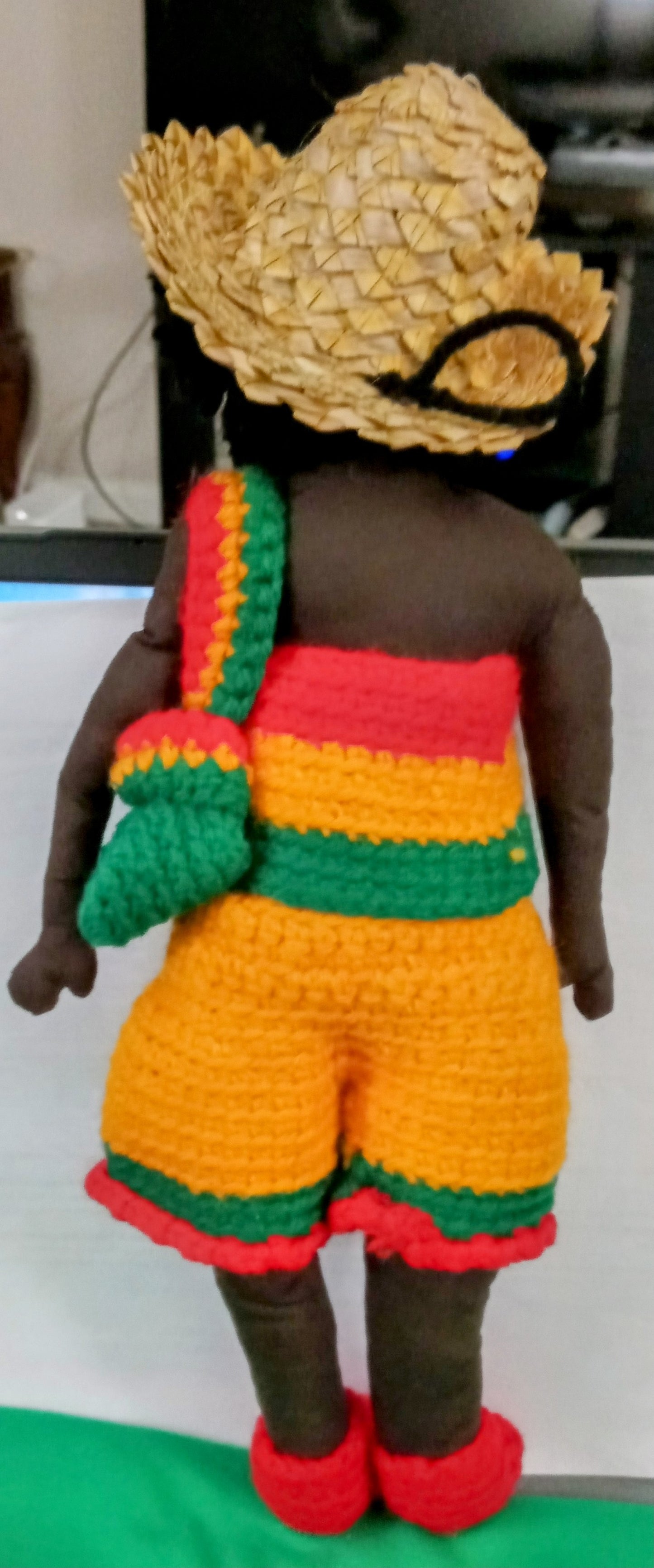 Jamaican Corner - Doll - Stuffed Fabric Doll