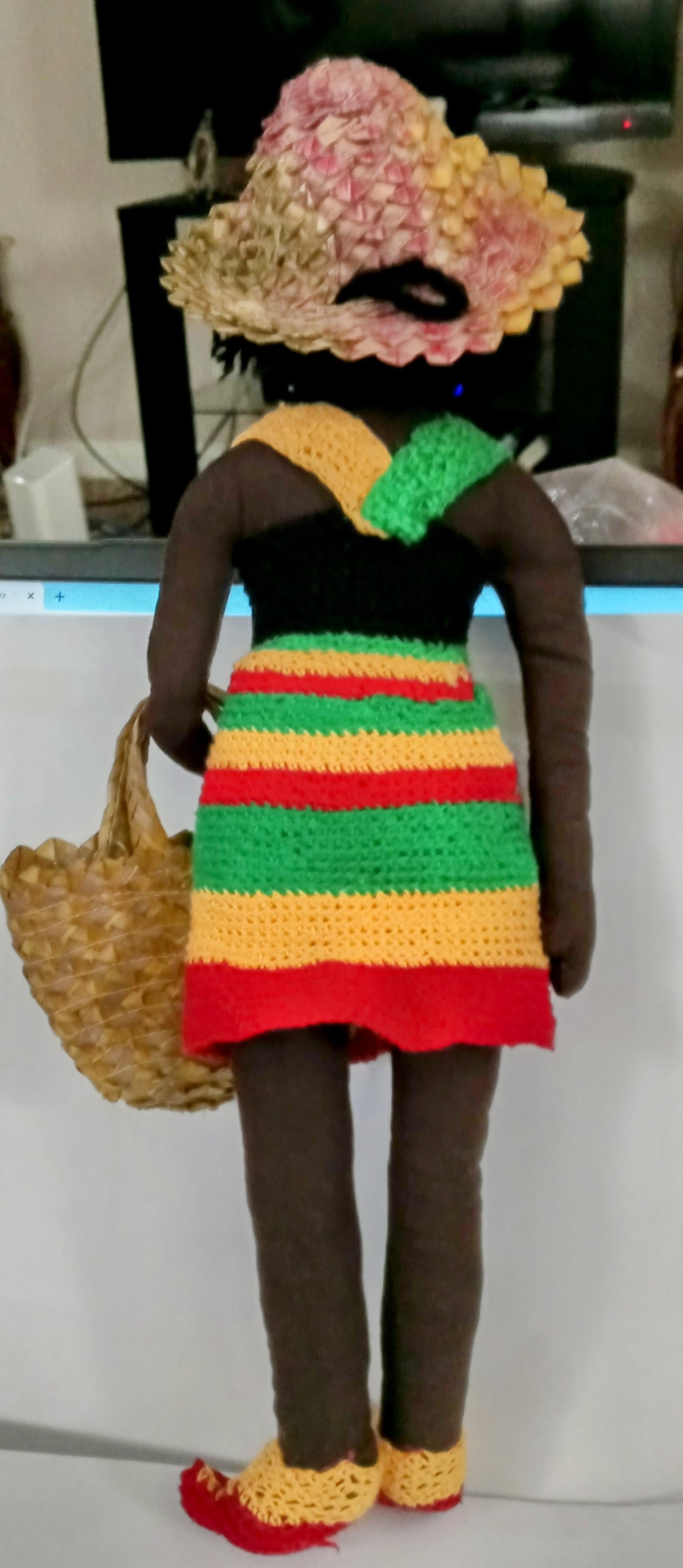 Jamaican Corner - Doll - Stuffed Fabric Doll