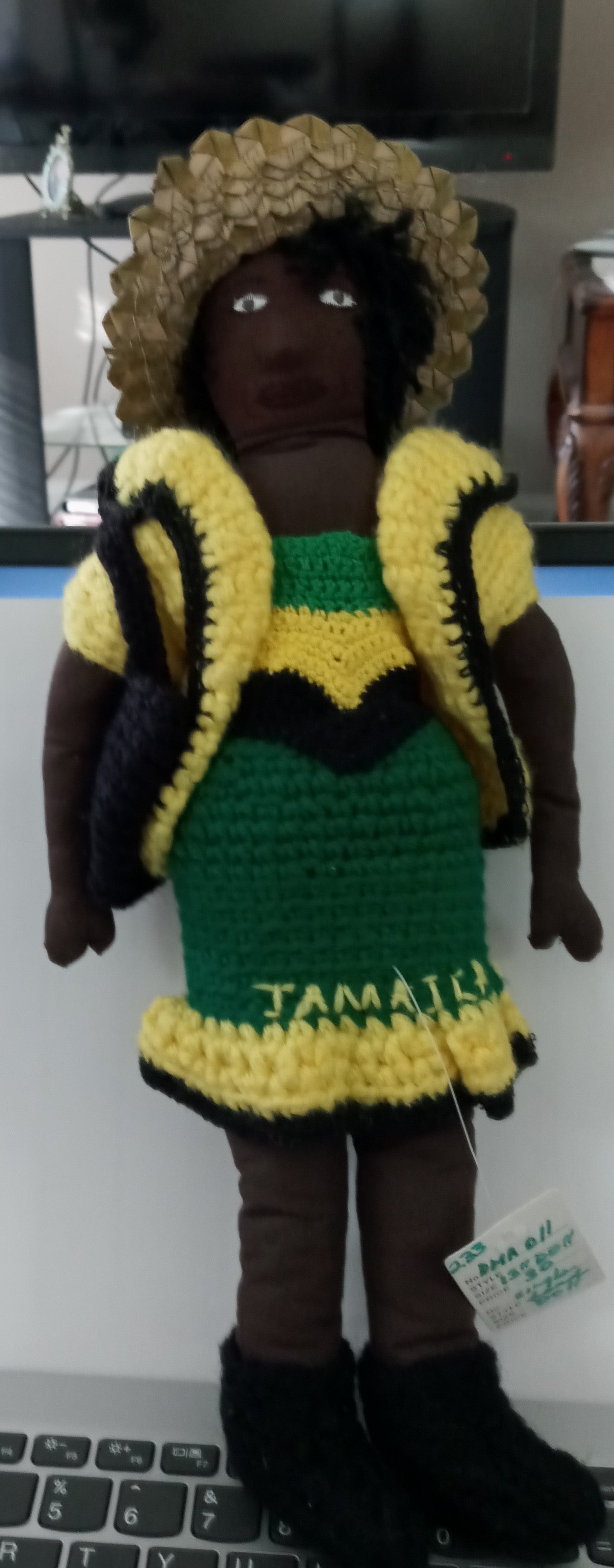 Jamaican Corner - Doll - Stuffed Fabric Doll