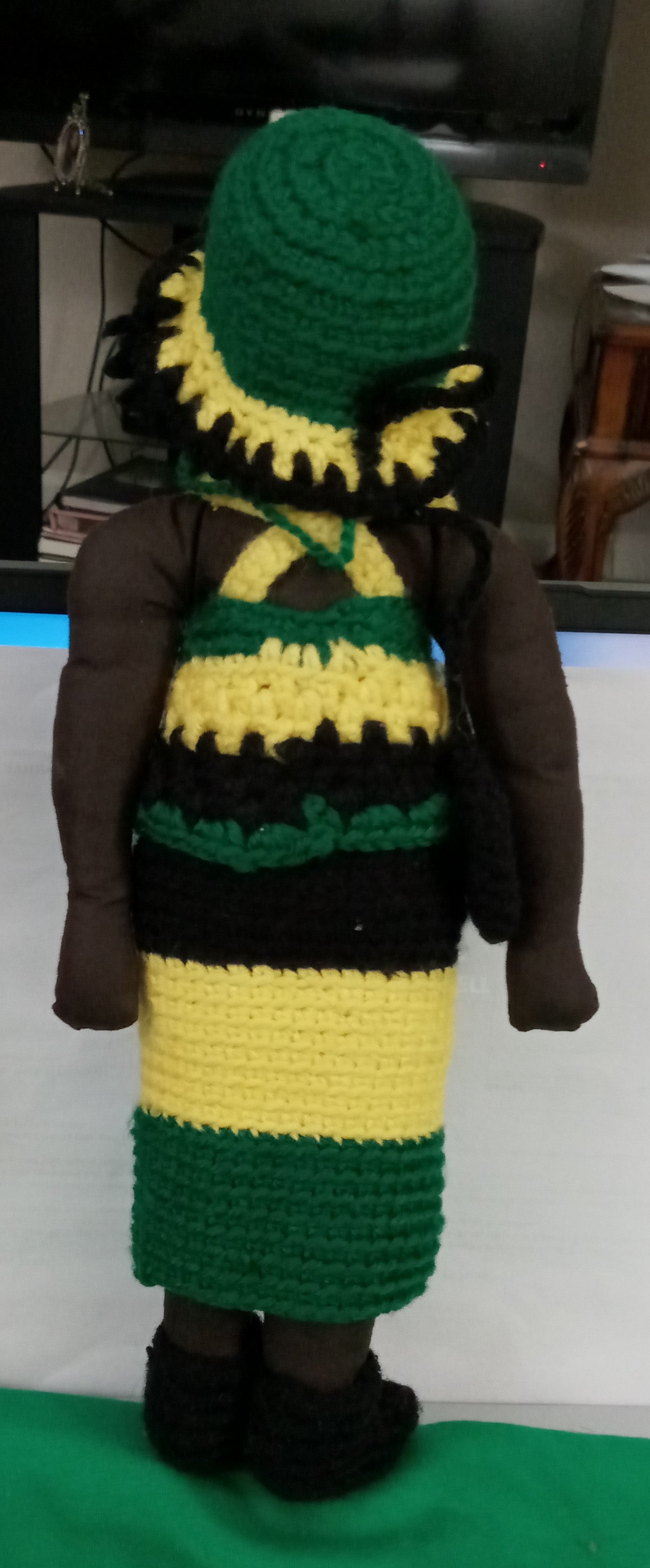 Jamaican Corner - Doll - Stuffed Fabric Doll