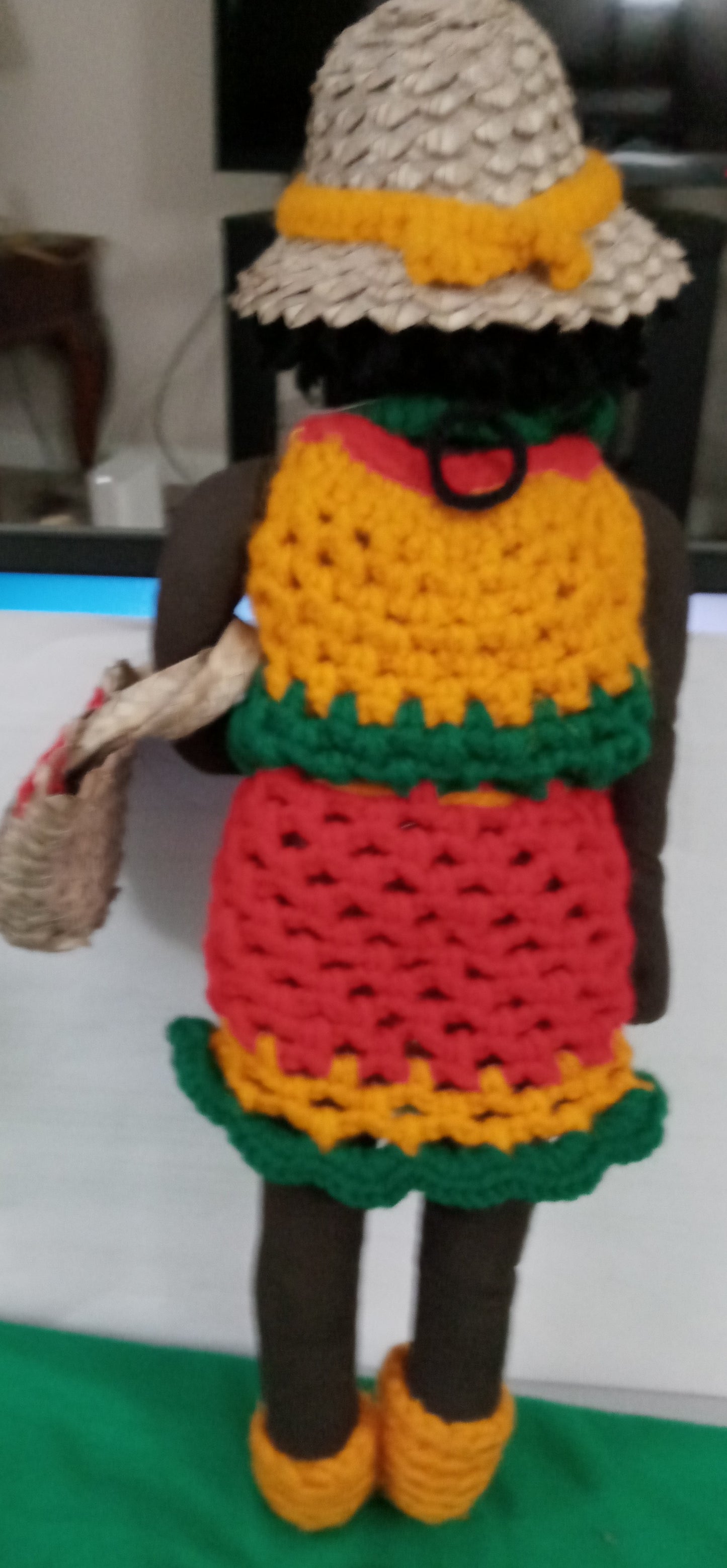 Jamaican Corner - Doll - Stuffed Fabric Doll
