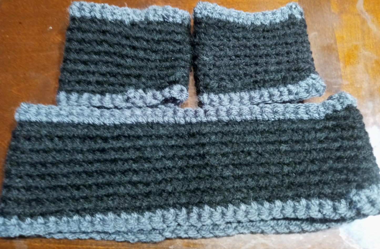 Activity Accessory Corner - Headband and Wristband Set - Grey on Grey