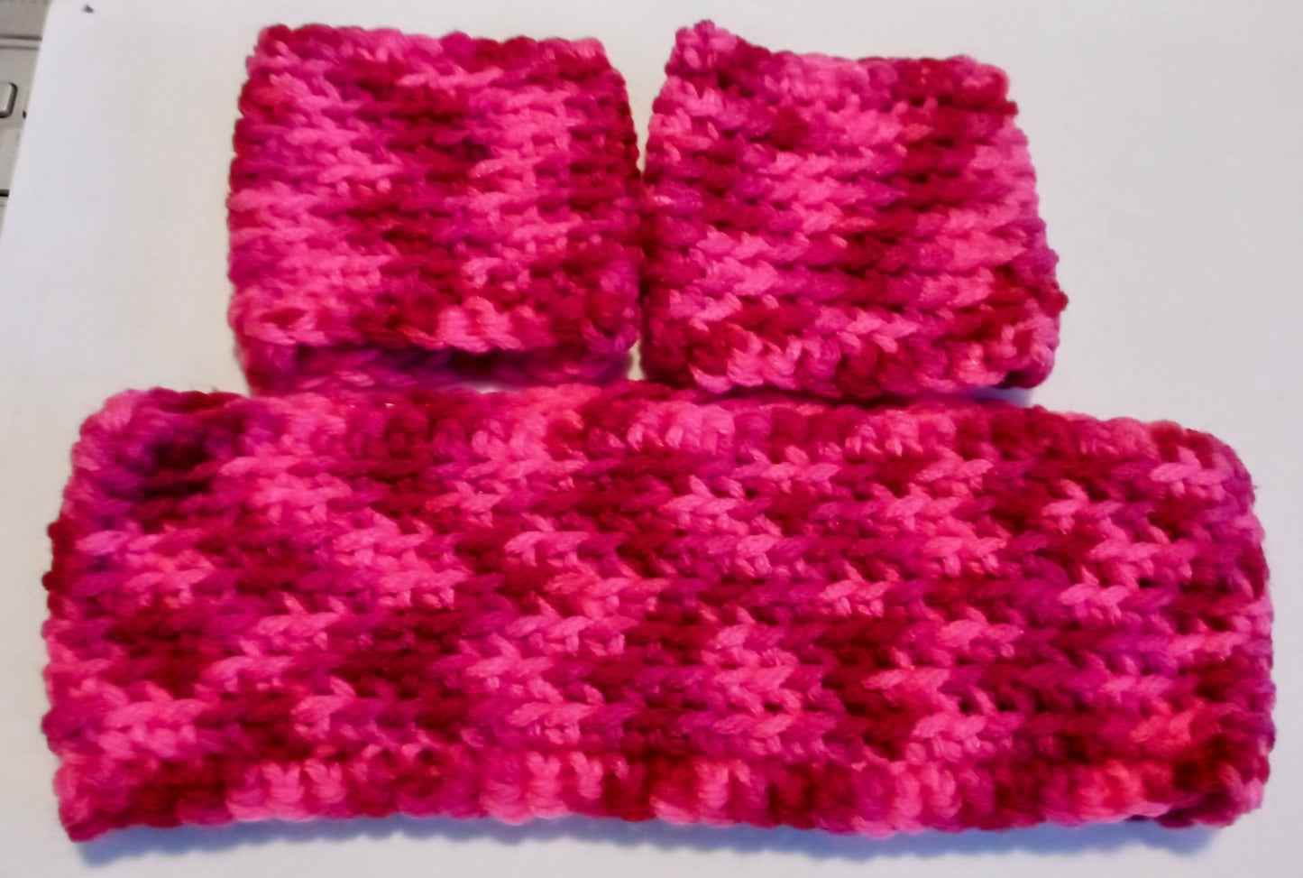 Activity Accessory Corner - Headband and Wristband Set - Pink multicolored