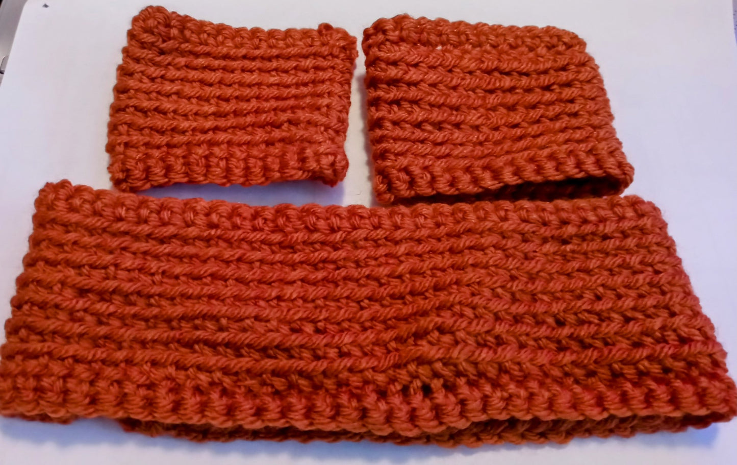 Activity Accessory Corner - Headband and Wristband Set - Burnt Orange