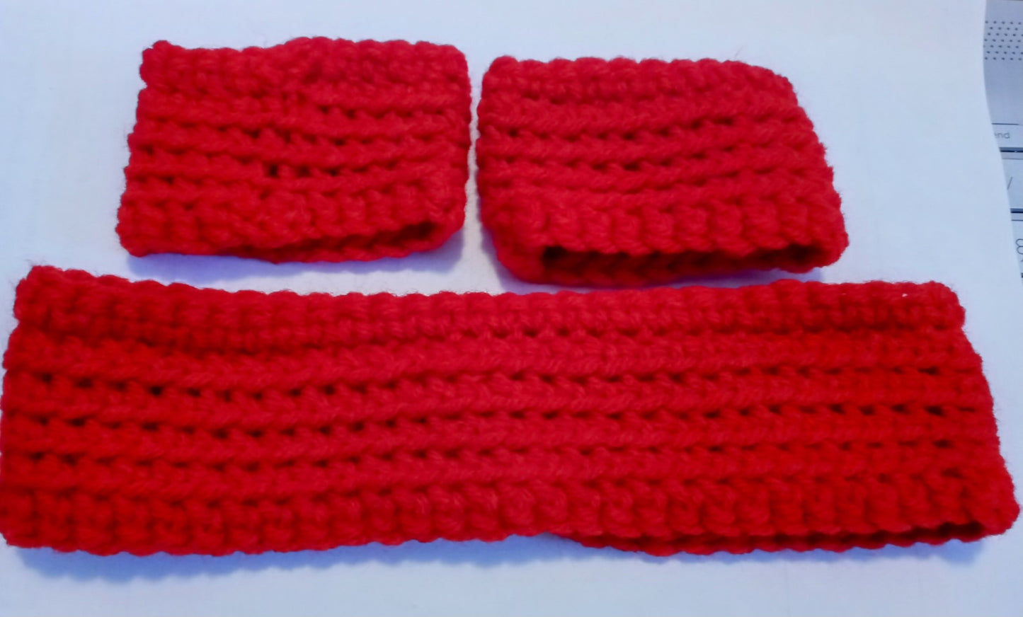Activity Accessory Corner - Headband and Wristband Set - Red