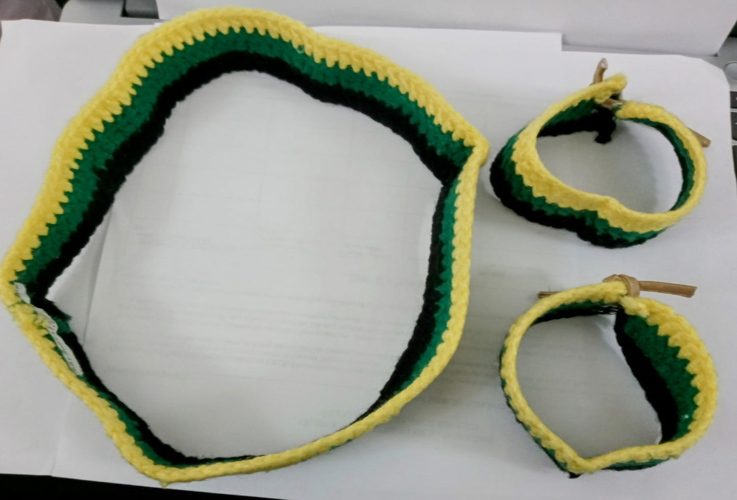 Jamaican Corner - Headband and Wristband Set