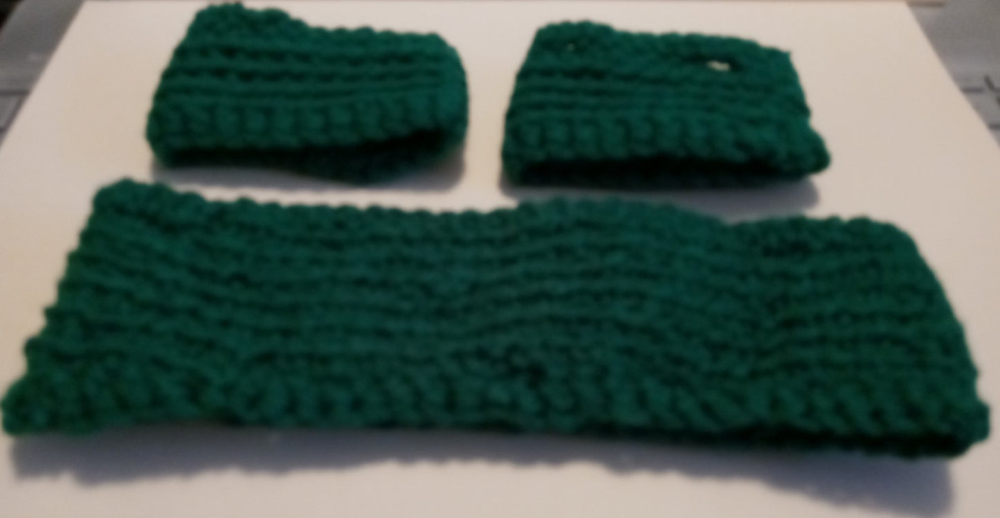 Activity Accessory Corner - Headband and Wristband Set - Green