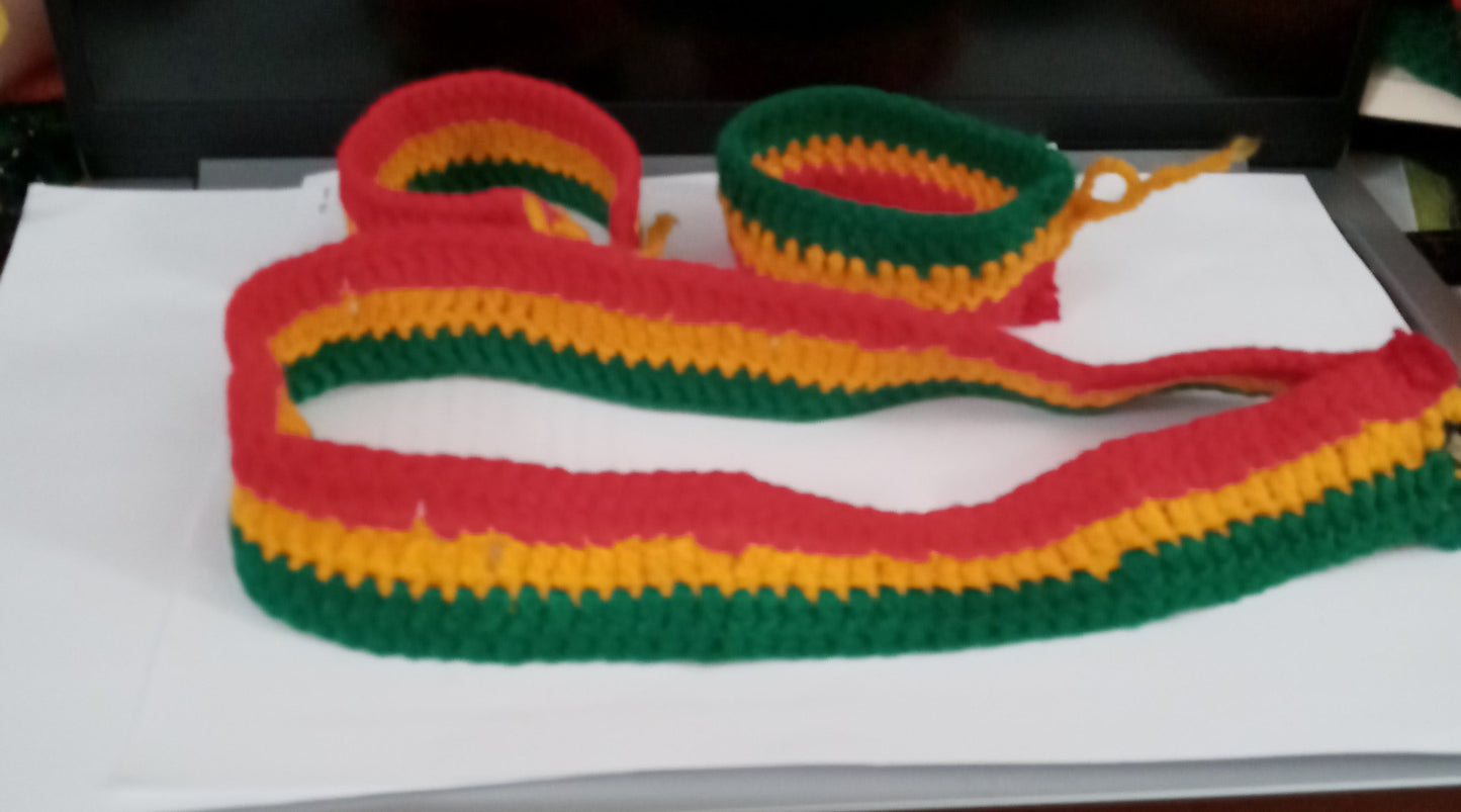Jamaican Corner - Headband and Wristband Set