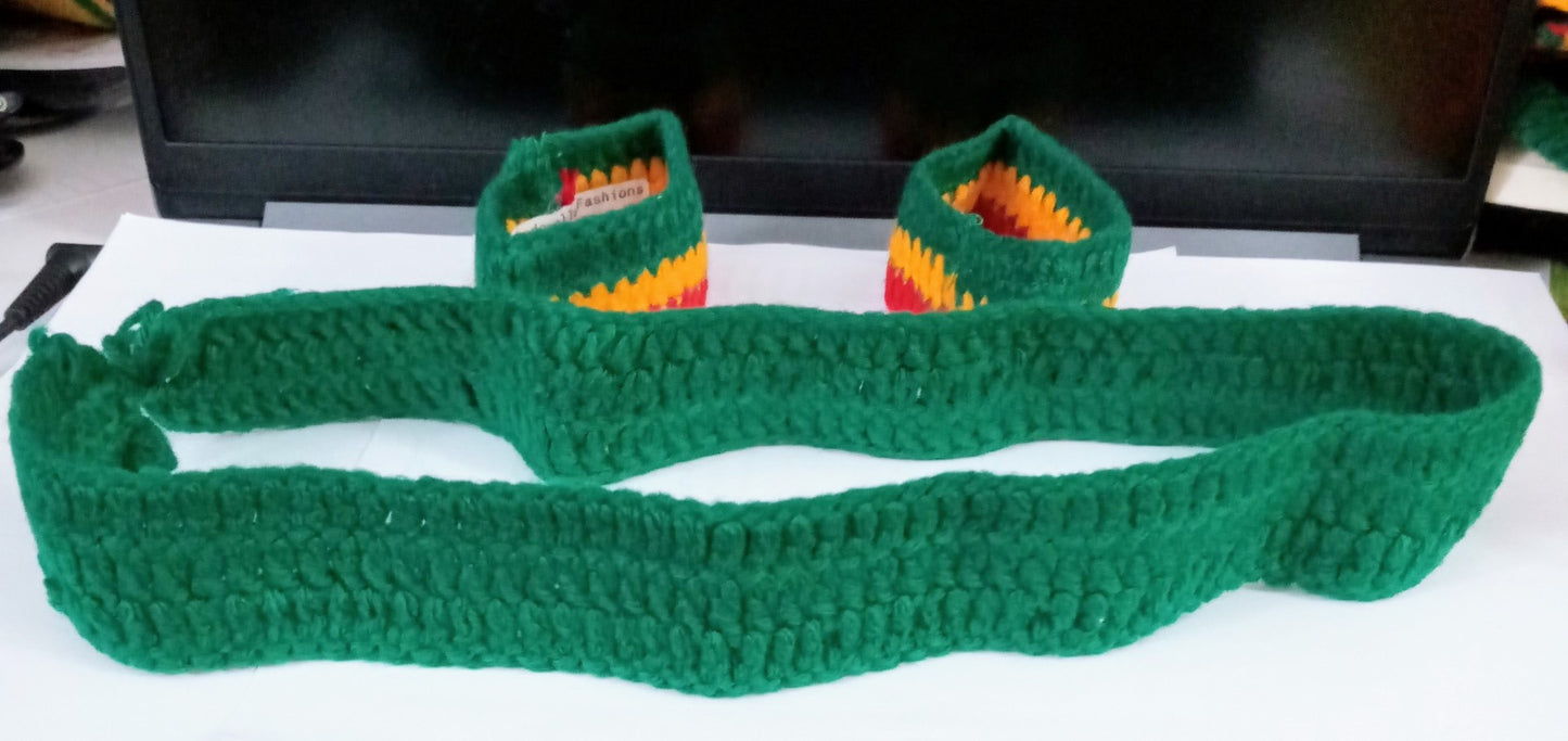 Jamaican Corner - Headband and Wristband Set