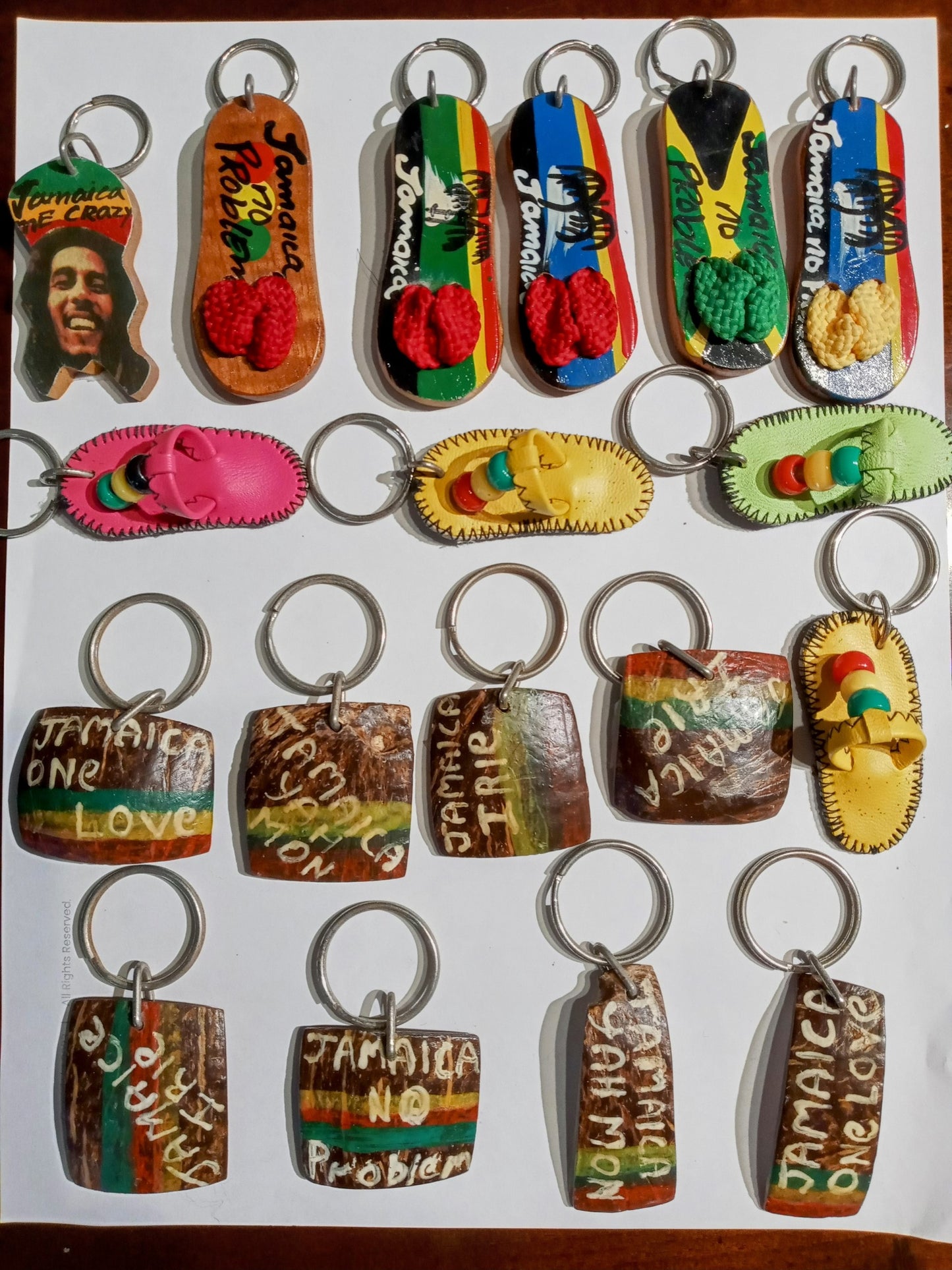Jamaican Corner - Keyrings