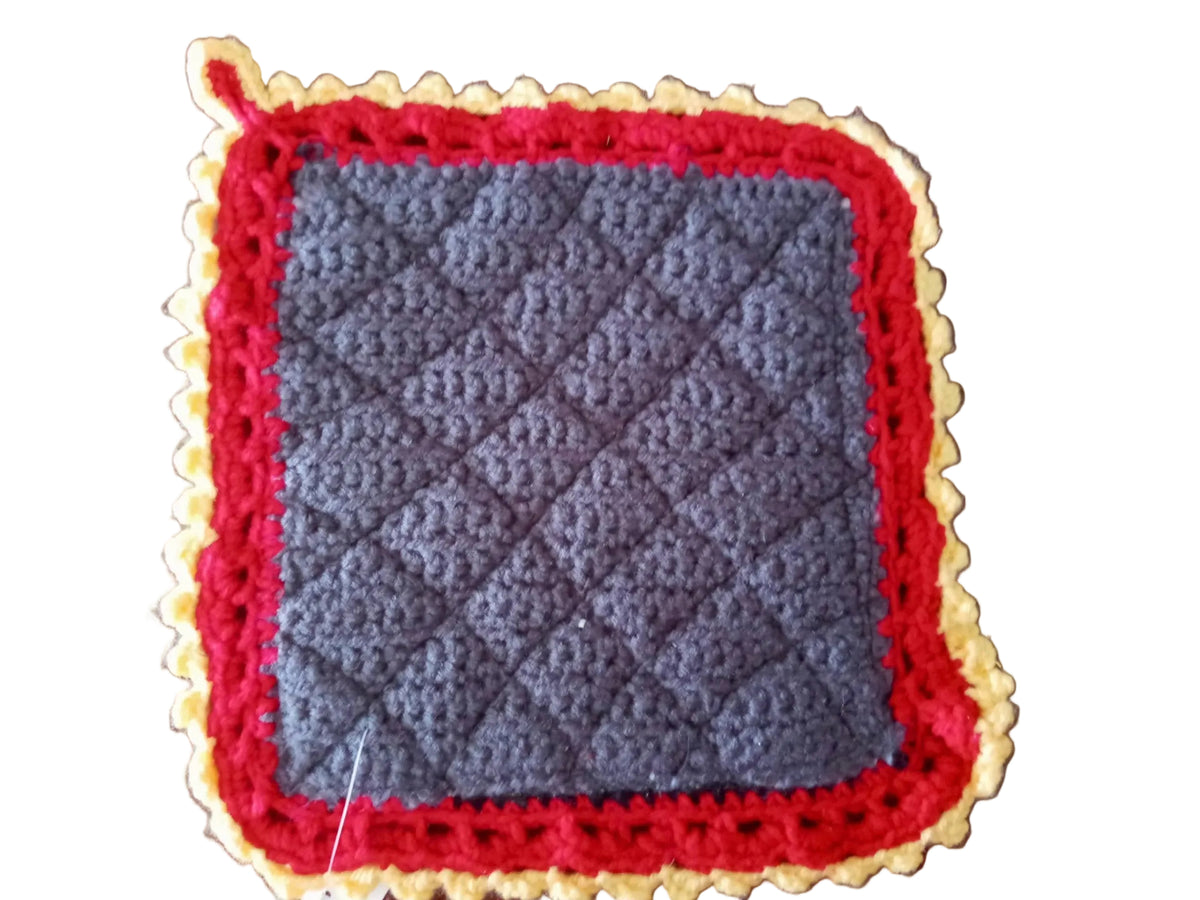 Household>Kitchen Potholder (Crochet)