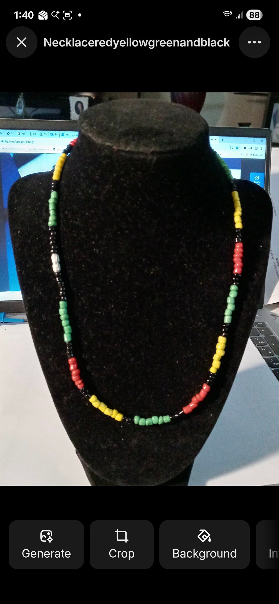 Accessory>Jewelry Necklace (beaded) - (SML)