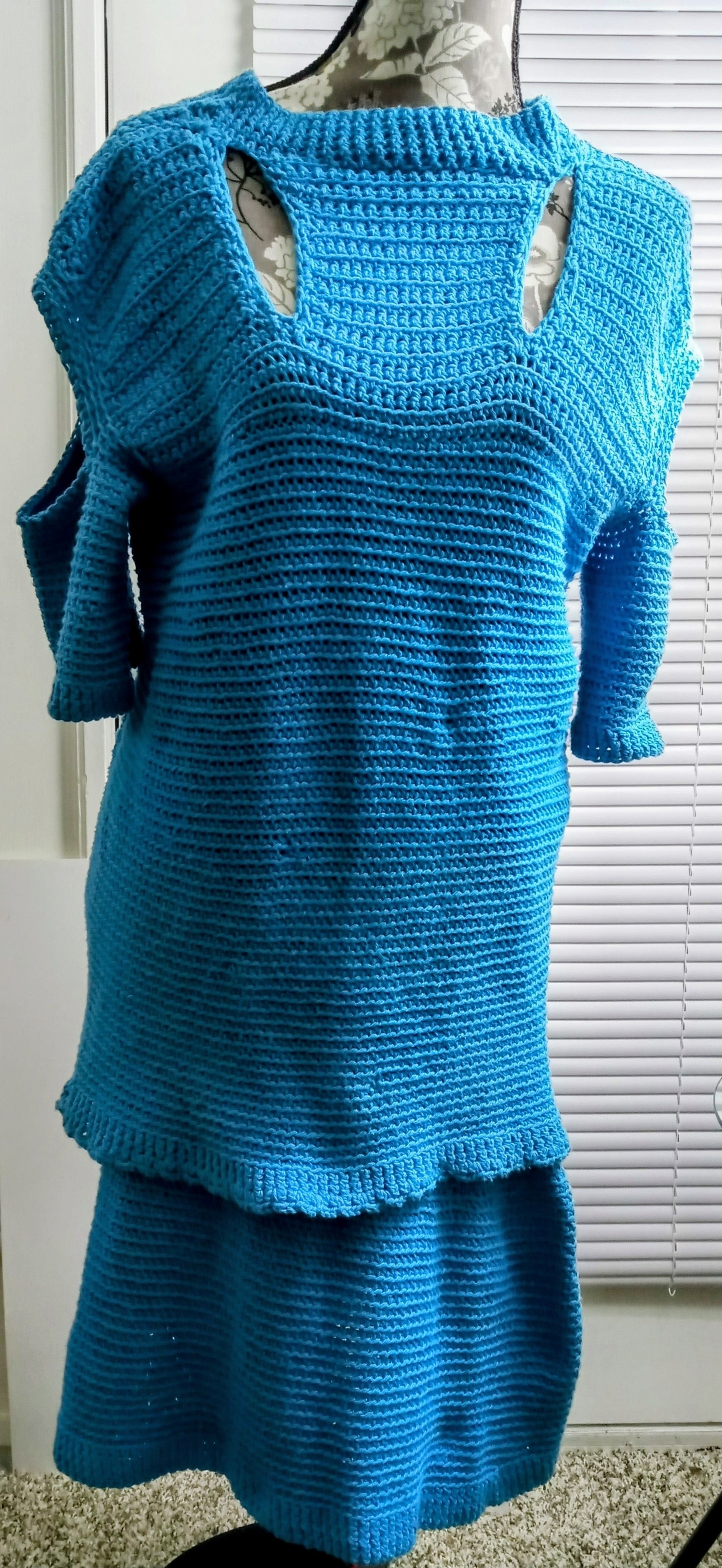 Apparel Corner - Adult Skirt Suit - Turquoise