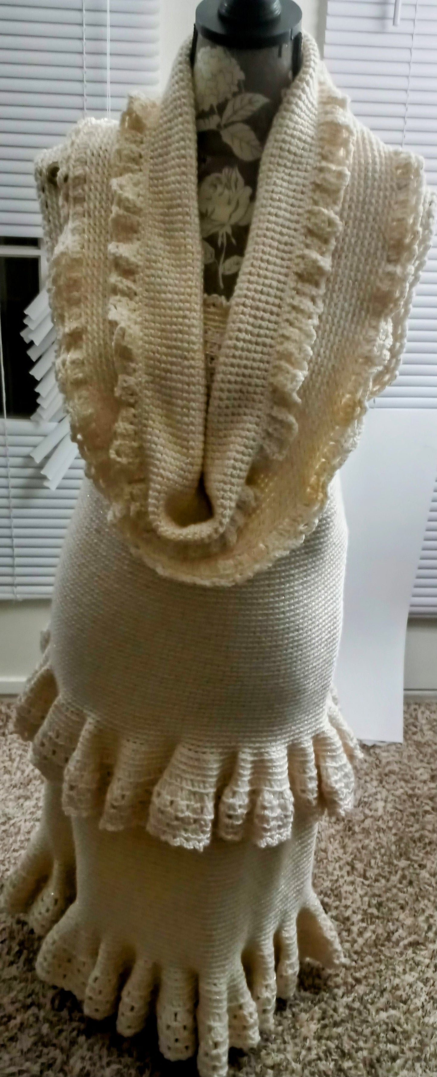 Apparel Corner - Adult Skirt Suit - Ivory and Gold
