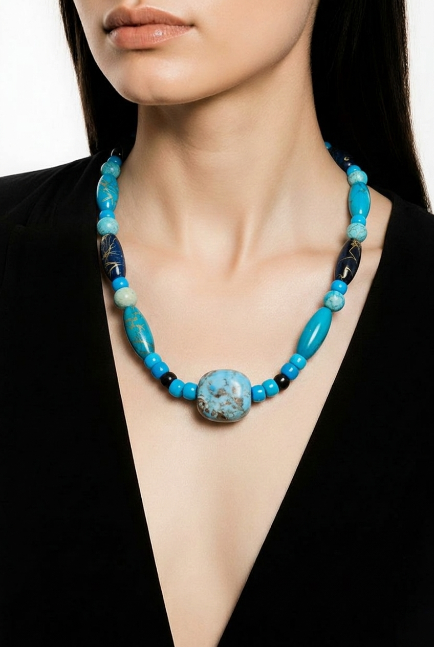 Accessory>Jewelry                              Necklace & Earring Set