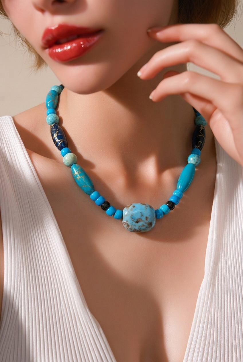 Accessory>Jewelry                              Necklace & Earring Set