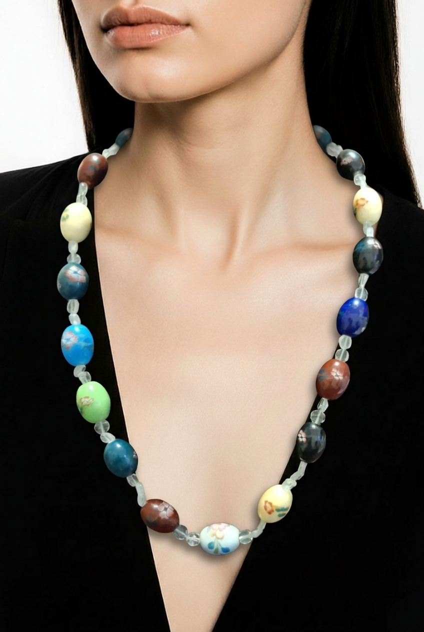 Accessory>Jewelry                              Necklace & Earring Set