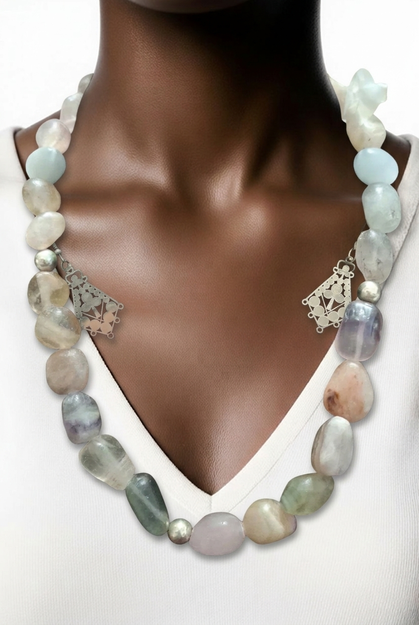 Accessory>Jewelry                             Necklace & Earring Set
