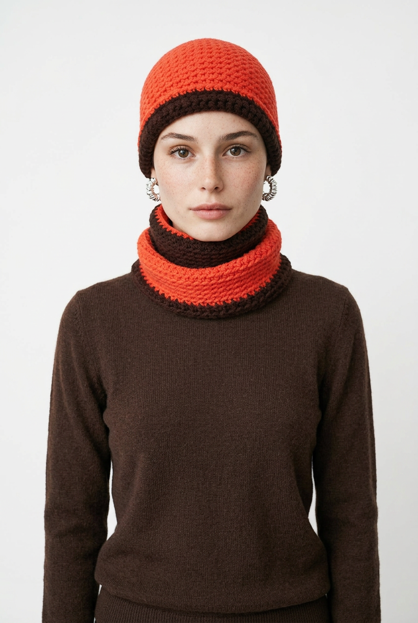 Apparel Accessory Corner - Beenie and Neck Scarf Set