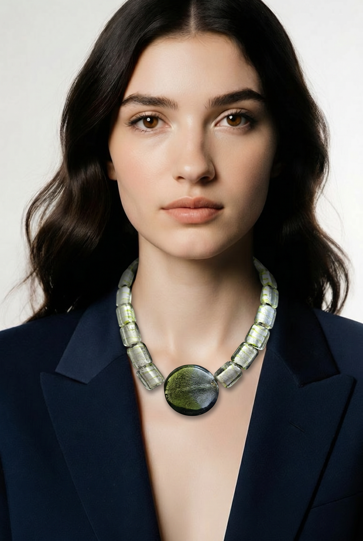 Accessory>Jewelry                             Necklace & Earring Set