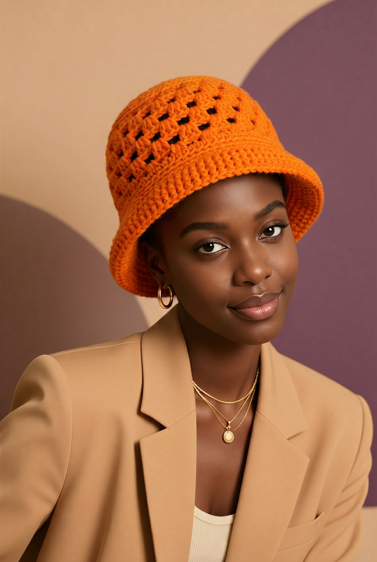 Apparel>Accessories               Beenie & Neck Scarf Set