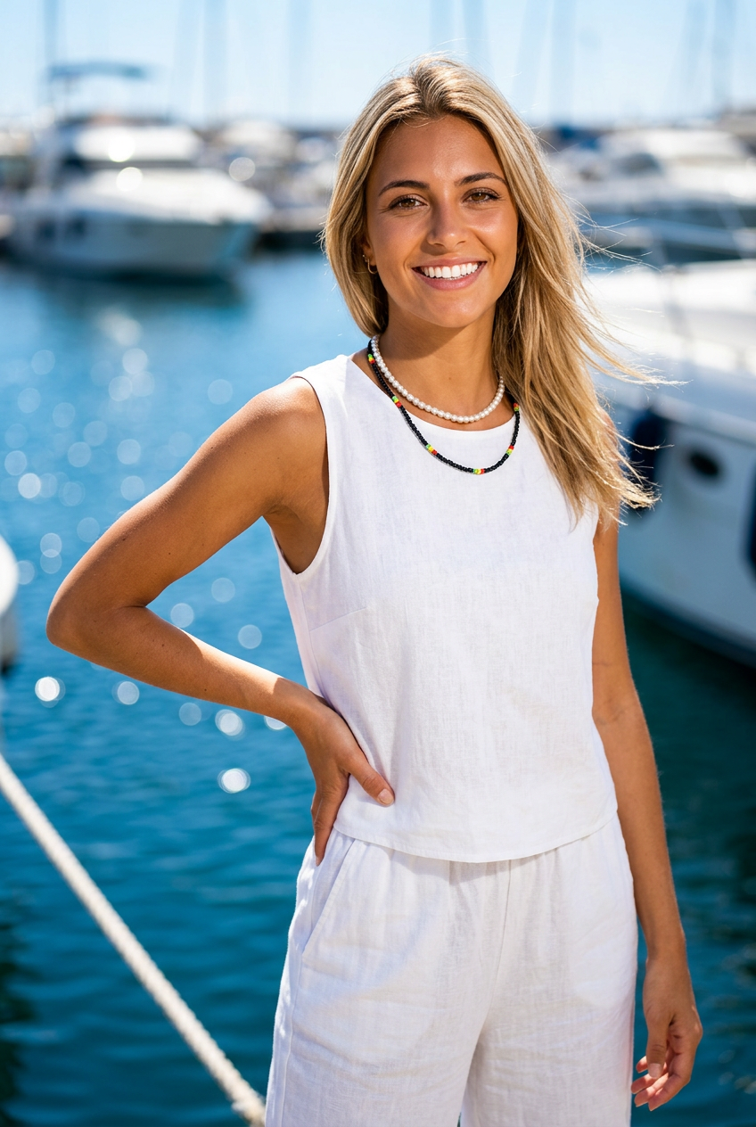 Accessory>Jewelry                             Necklace (beaded)- (SML)