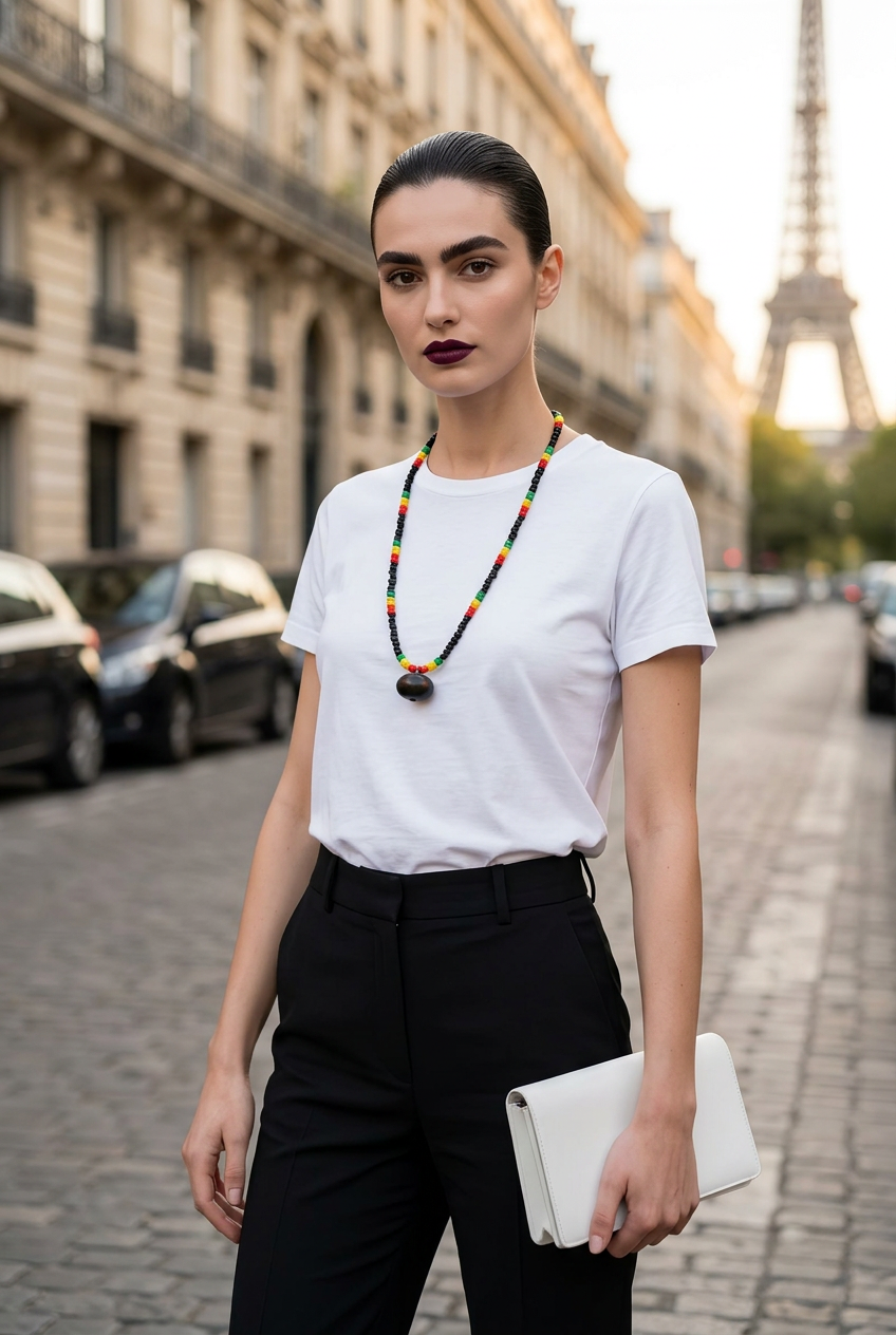 Accessory>Jewelry                               Necklace (beaded)- (SML)