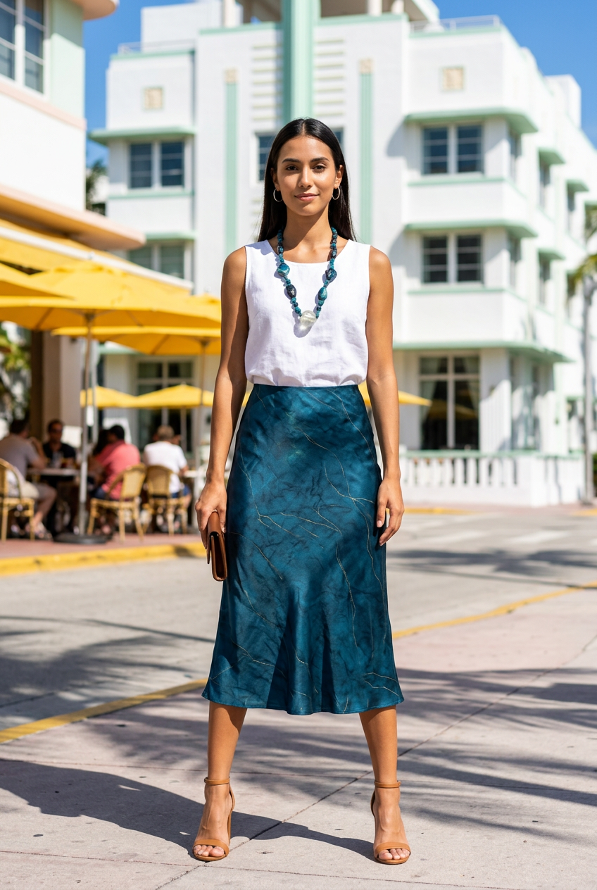 Accessory>Jewelry                              Necklace & Earring Set