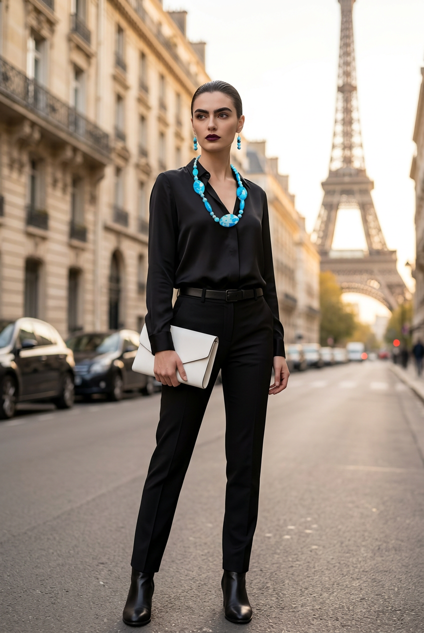 Accessory>Jewelry                              Necklace & Earring Set