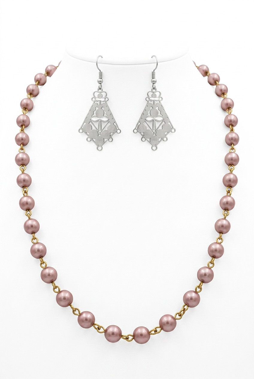 Accessory>Jewelry                             Necklace, Bracelet & Earring Set