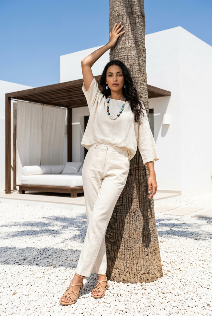 Accessory>Jewelry                              Necklace & Earring Set