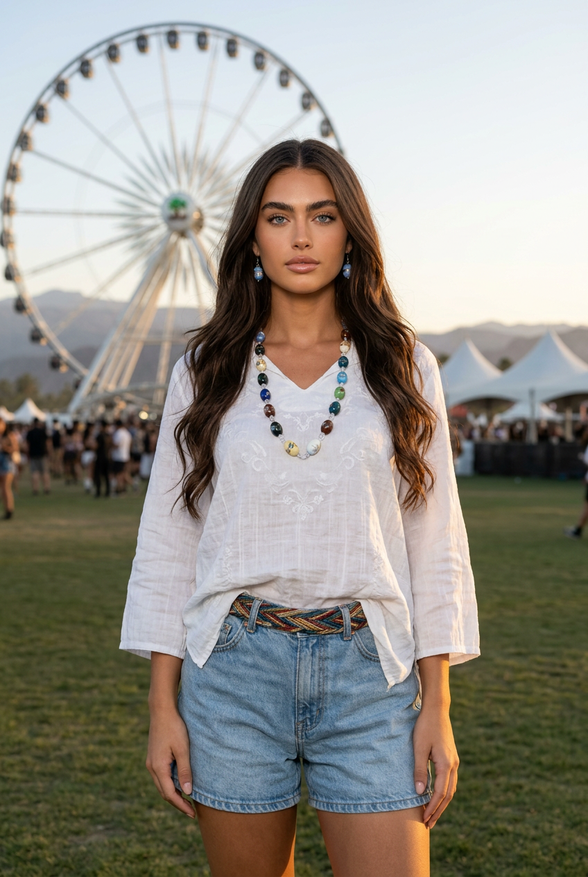 Accessory>Jewelry                              Necklace & Earring Set