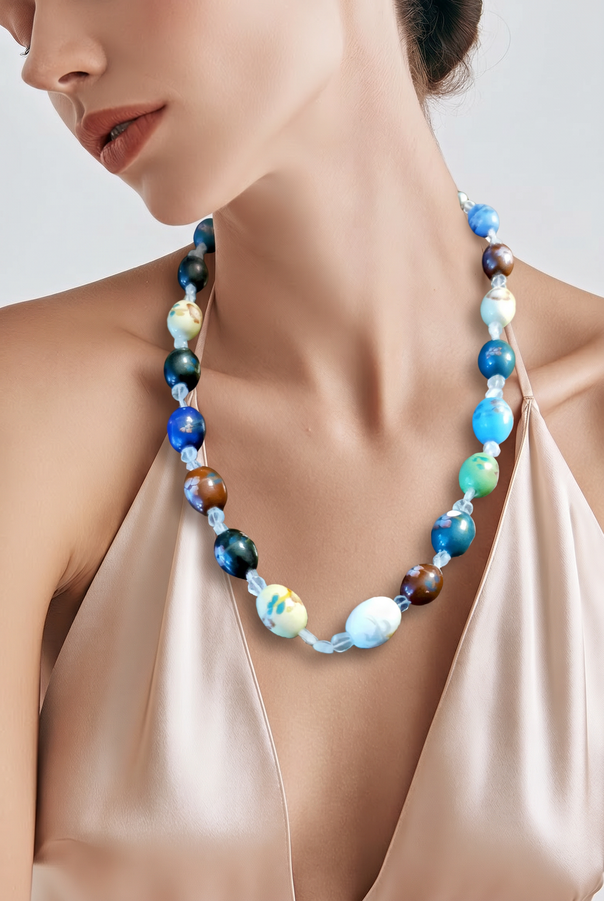Accessory>Jewelry                              Necklace & Earring Set