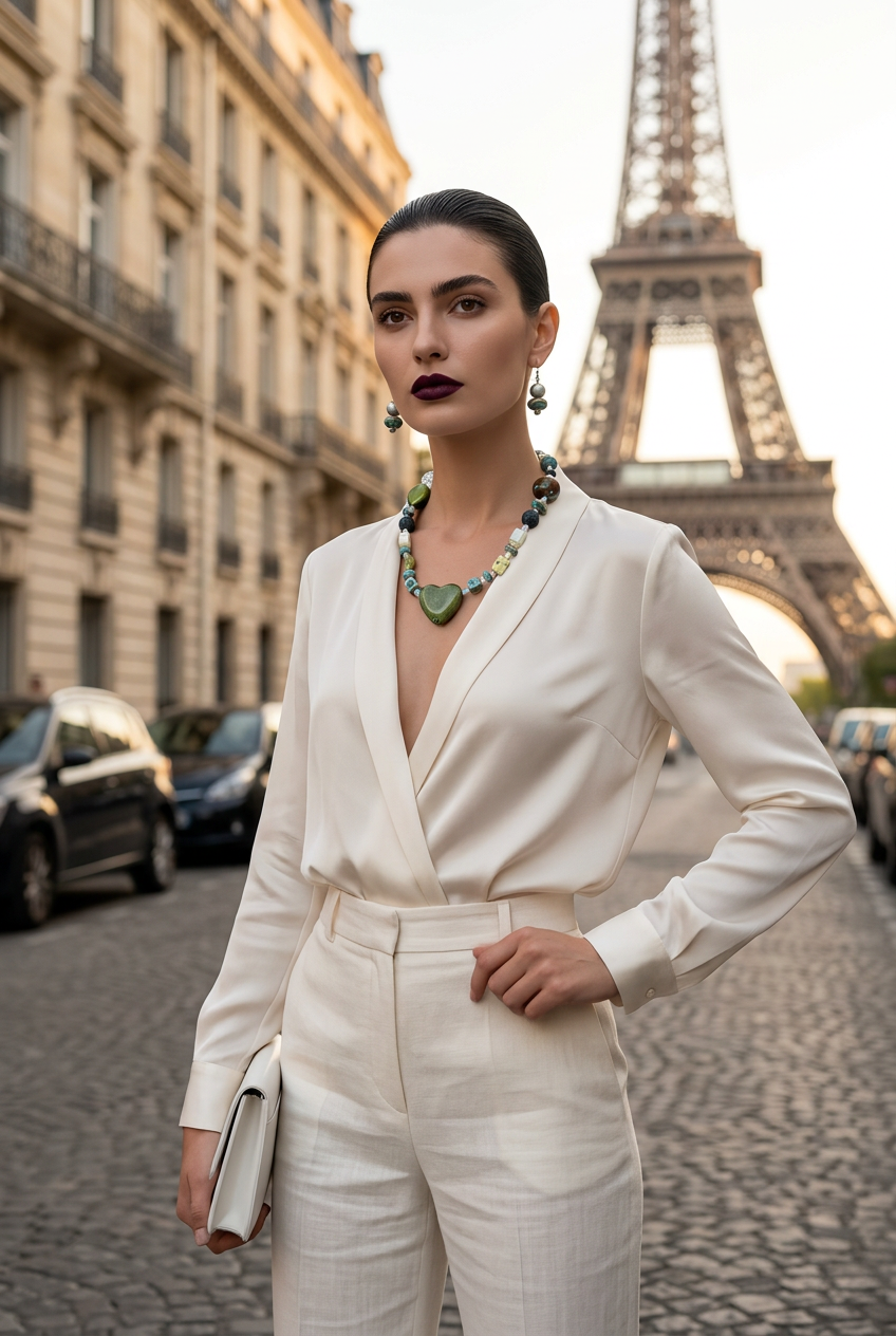 Accessory>Jewelry                              Necklace & Earring Set