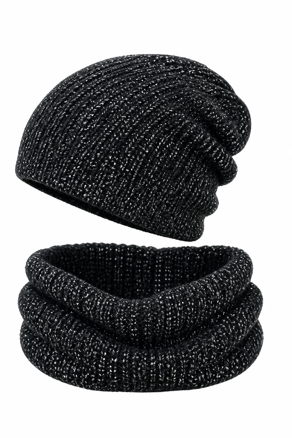 Apparel>Accessories               Beenie & Neck Scarf Set
