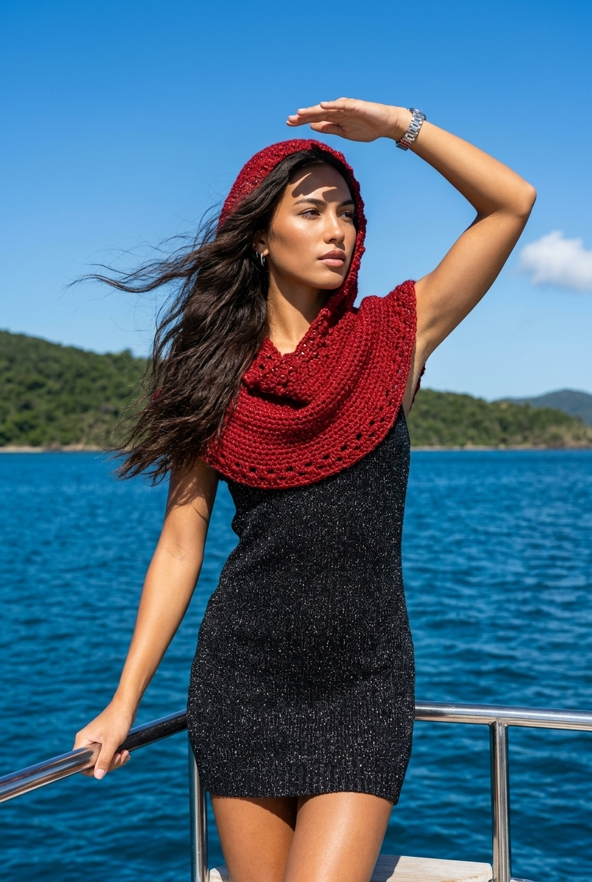 Apparel>Accessories                 Beenie & Long Scarf Set