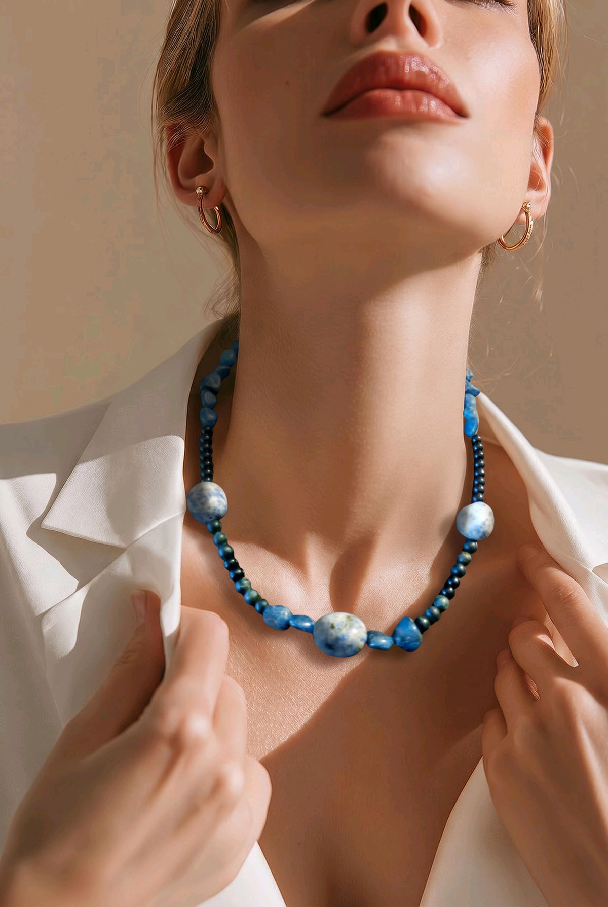 Accessory>Jewelry                              Necklace & Earring Set