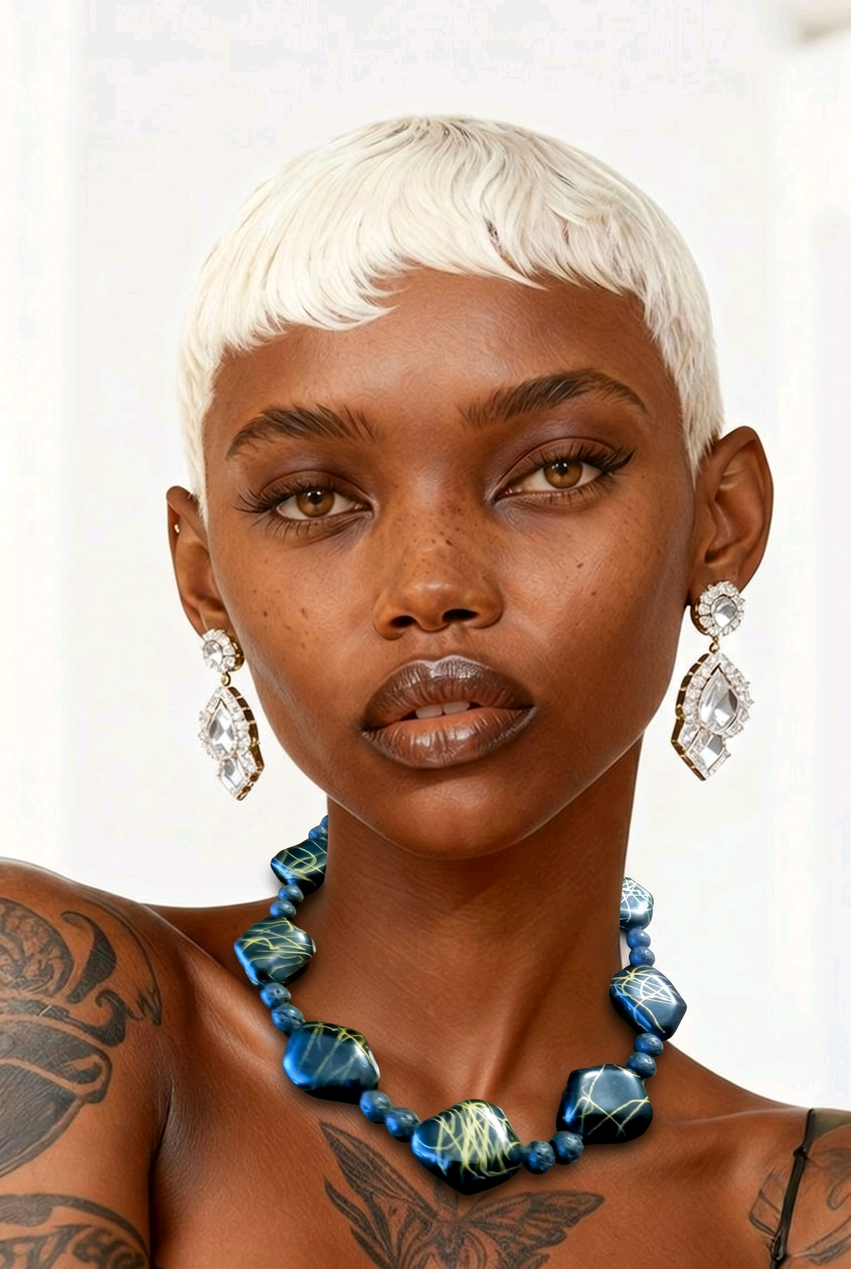 Accessory>Jewelry                             Necklace & Earring Set