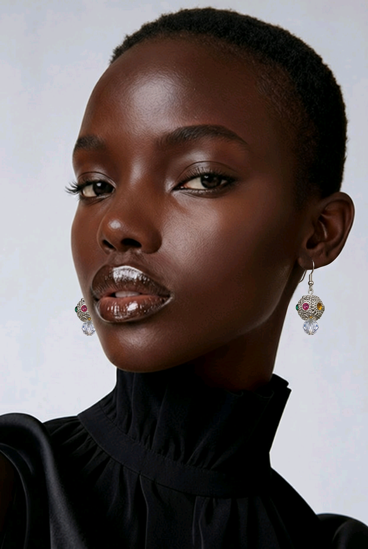Accessory>Jewelry                                Necklace & Earring Set