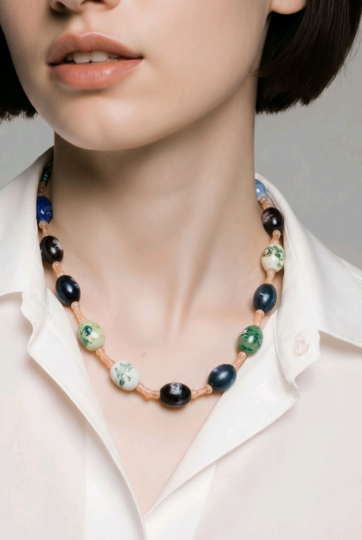 Accessory>Jewelry                              Necklace & Earring Set