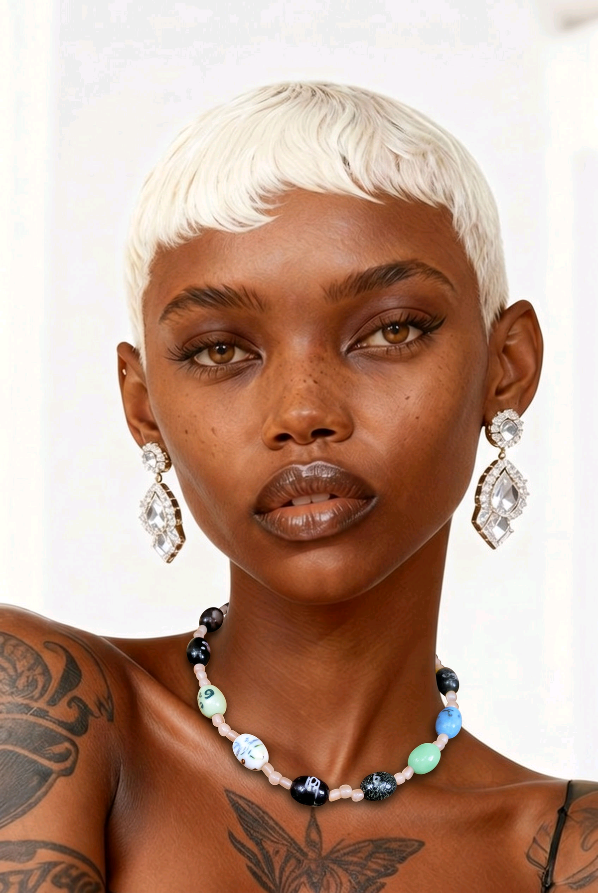 Accessory>Jewelry                              Necklace & Earring Set