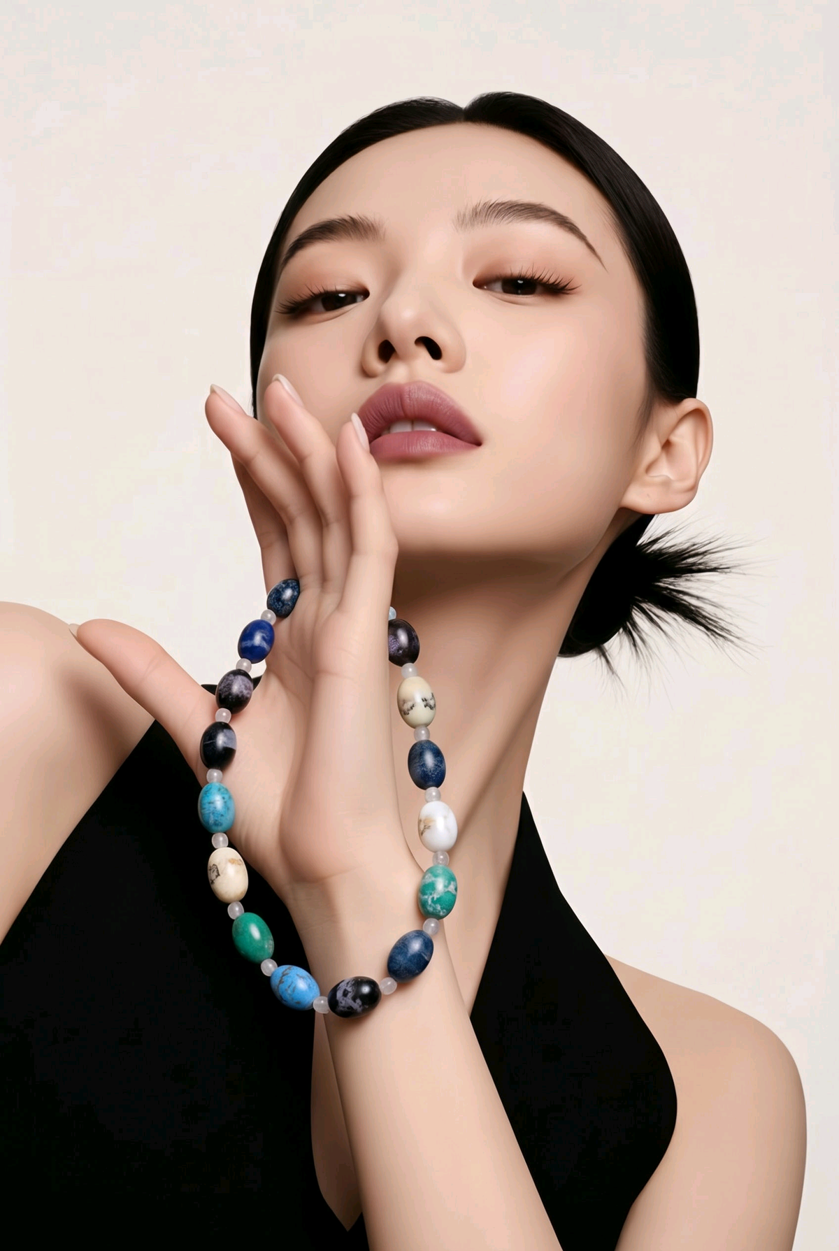 Accessory>Jewelry                              Necklace & Earring Set