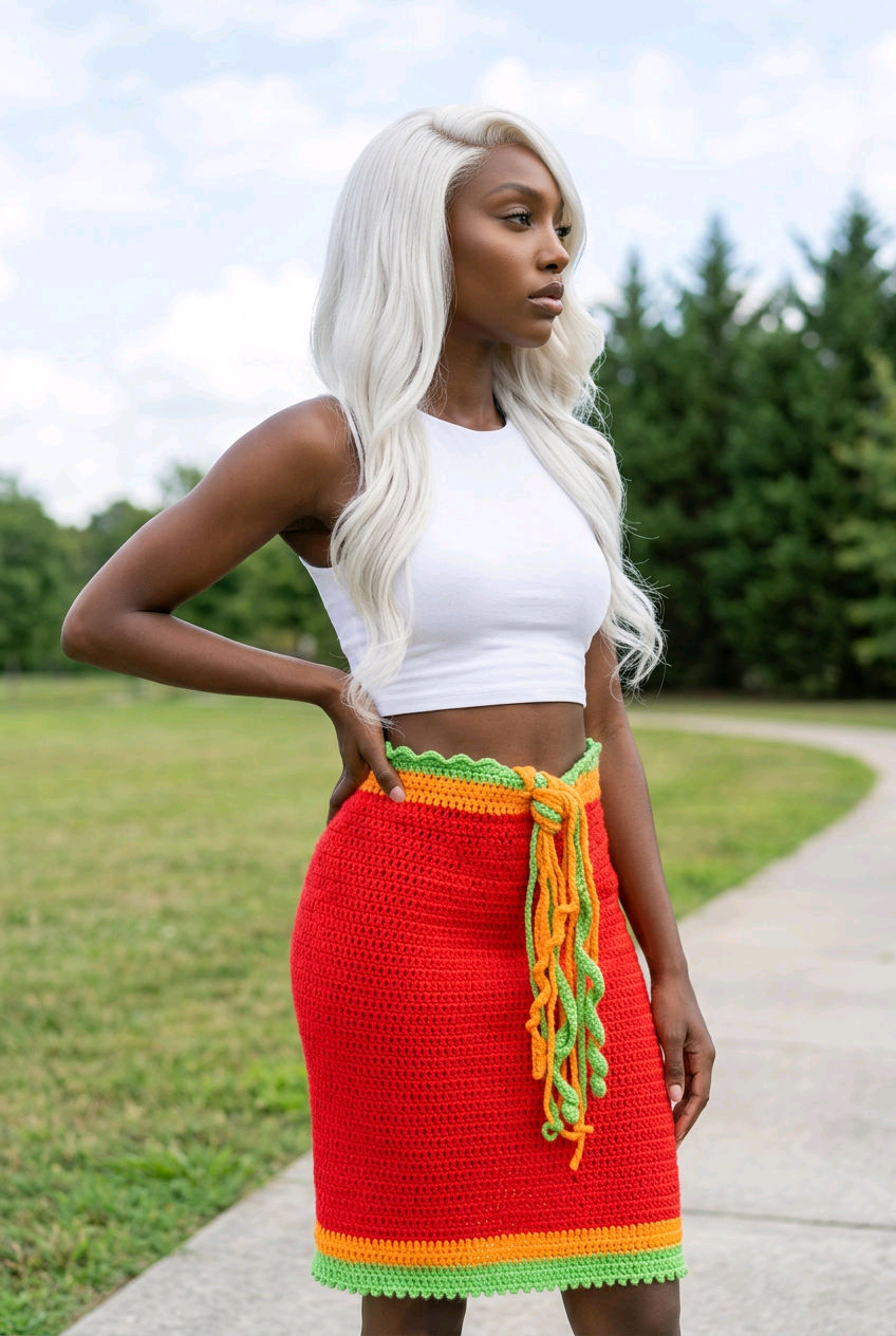 Apparel                                    Adult Dress Skirt                        Red